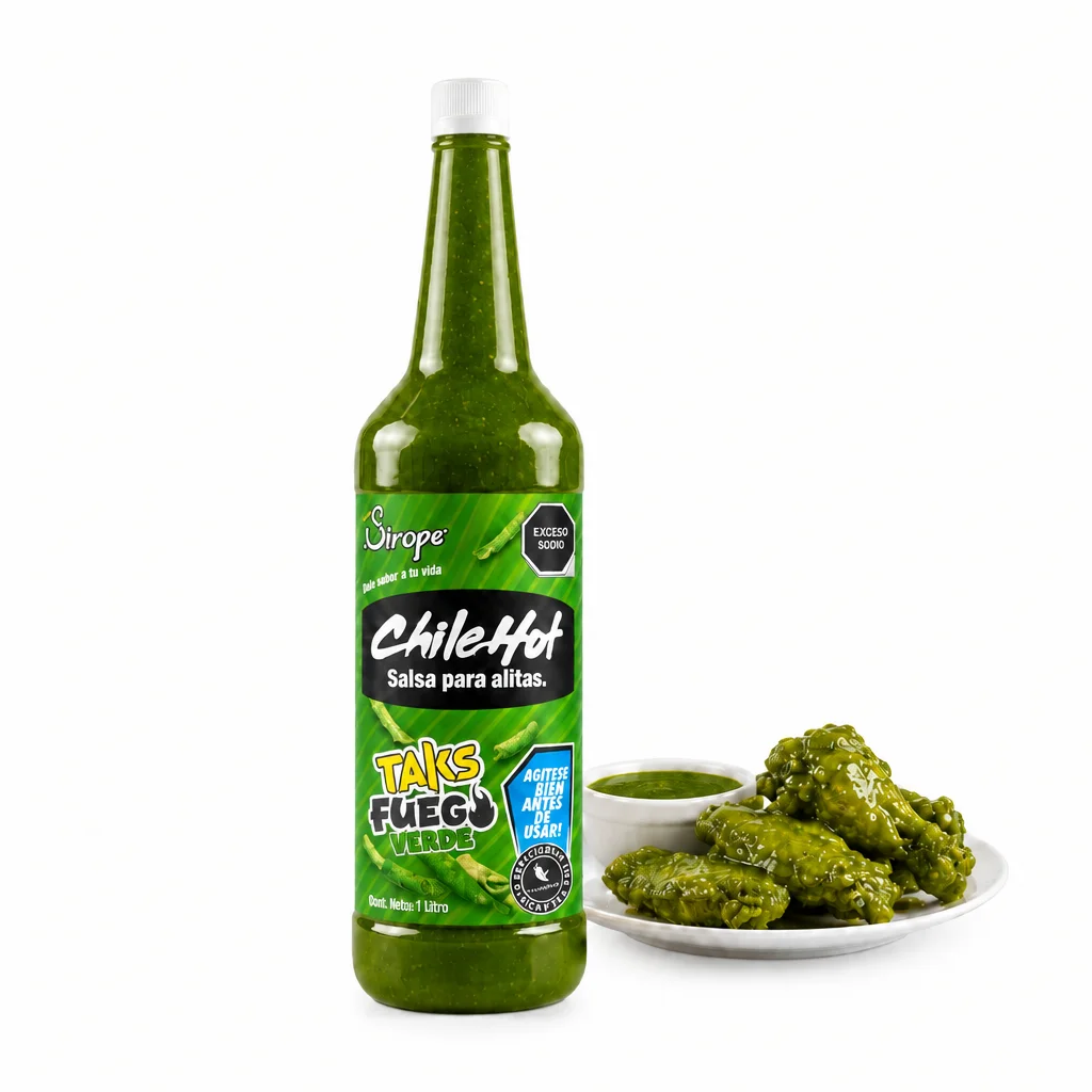 SALSA TAKS FUEGO VERDE