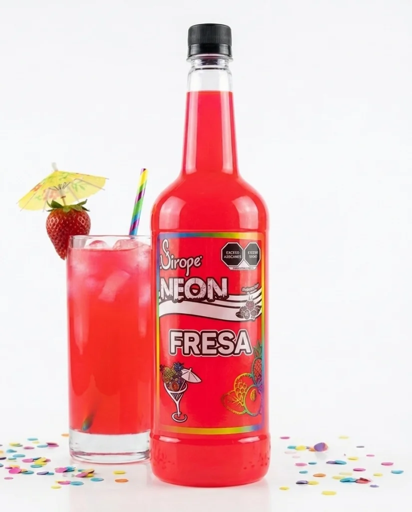 NEÓN FRESA