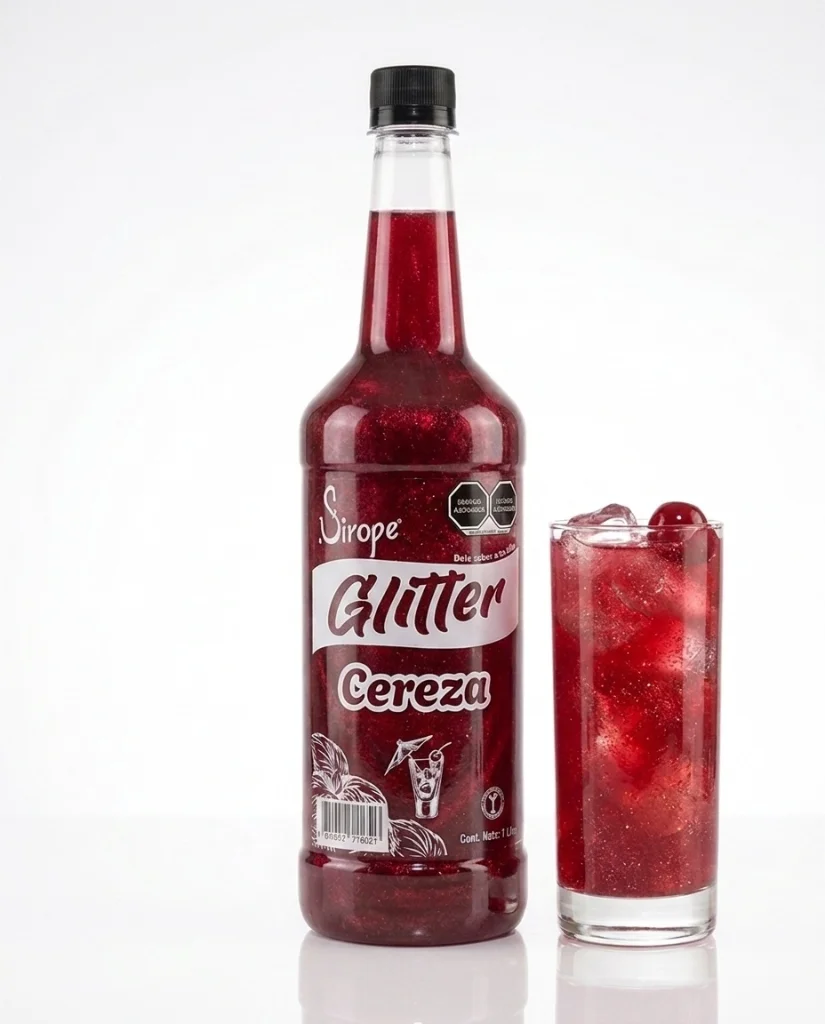 GLITTER CEREZA