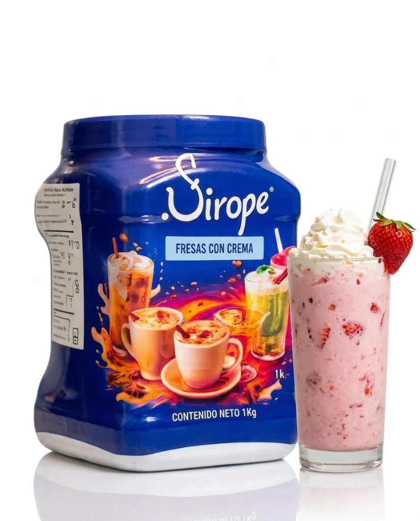 BASE FRESAS CON CREMA