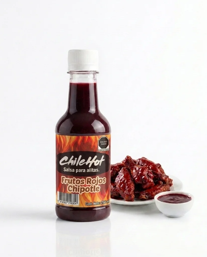 CHILE HOT CHICA FRUTOS ROJOS CHIPOTLE