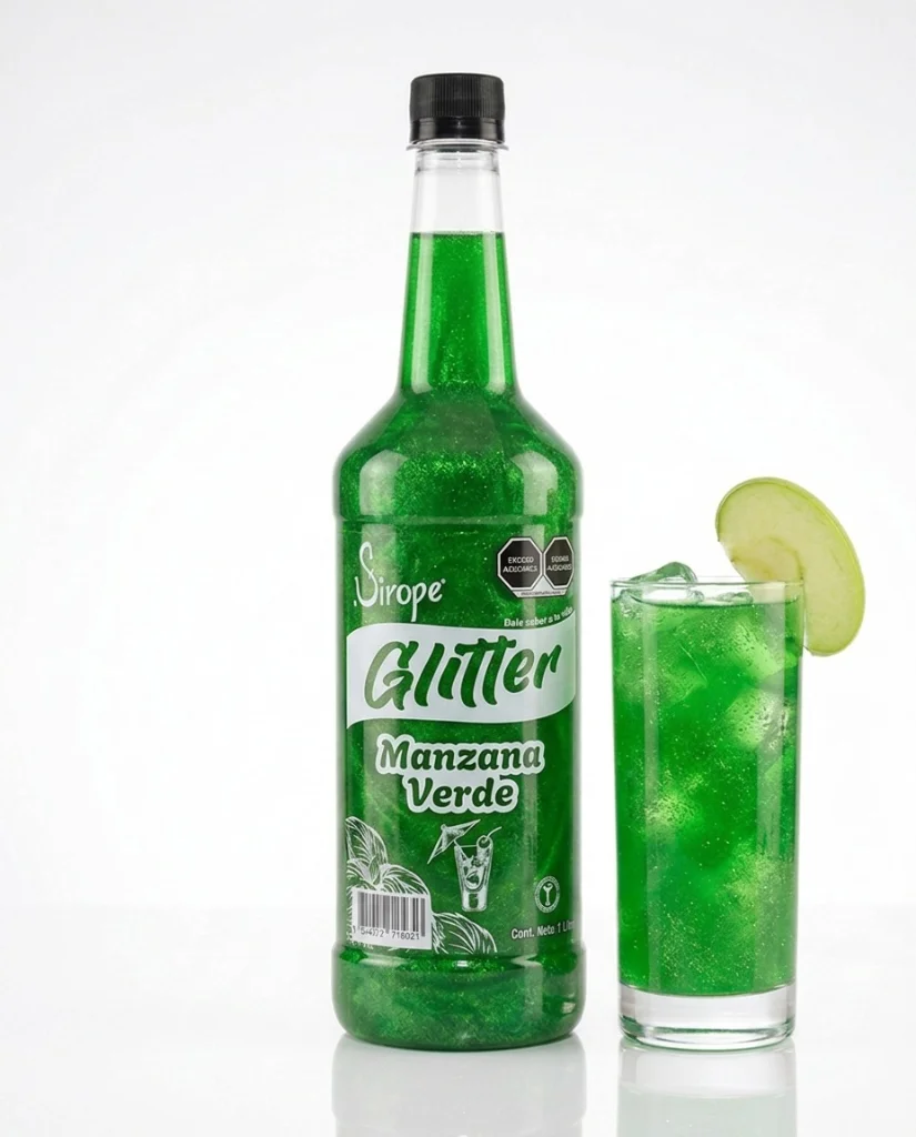 GLITTER MANZANA VERDE