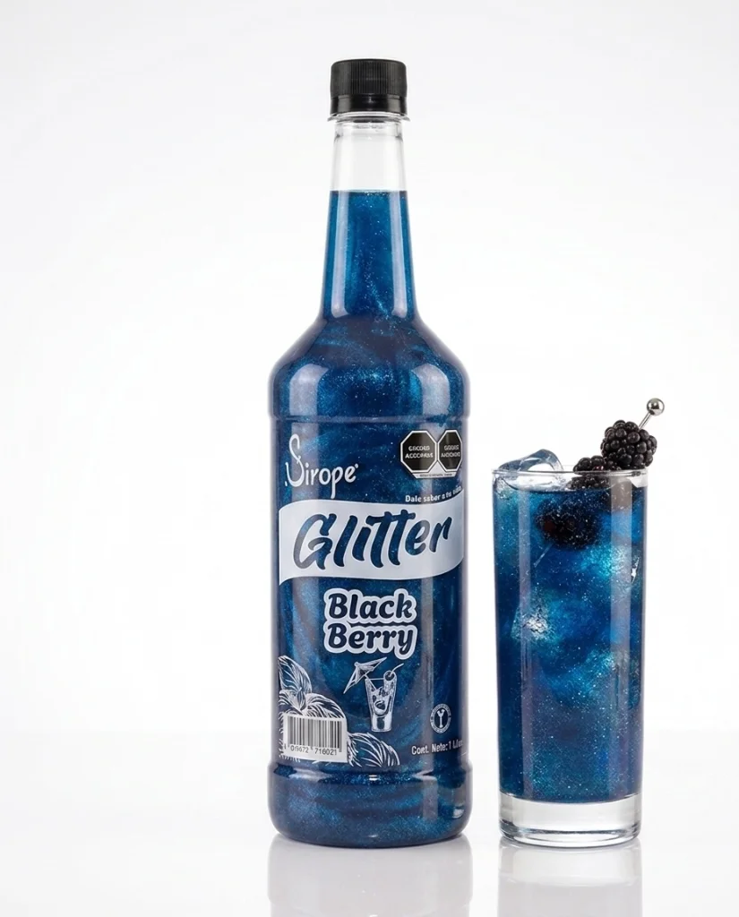 GLITTER BLACK BERRY